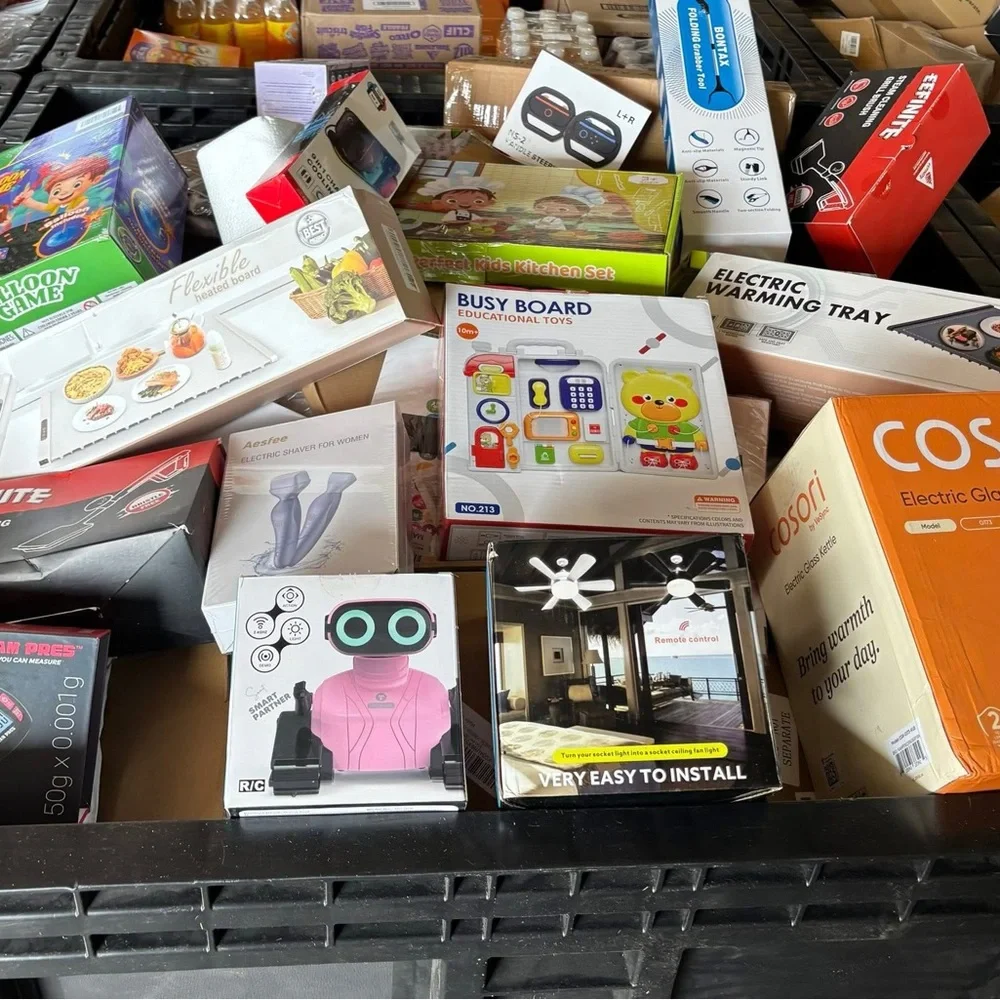 20 PCS AMAZON Walmart Target TJ max marshal LIQUIDATION MYSTERY BOX Overstock